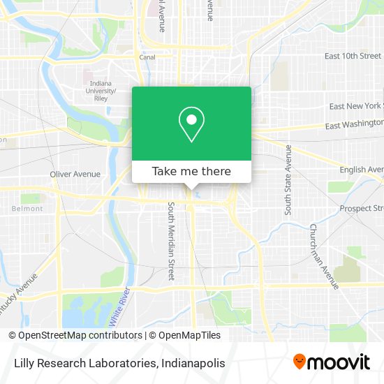 Mapa de Lilly Research Laboratories