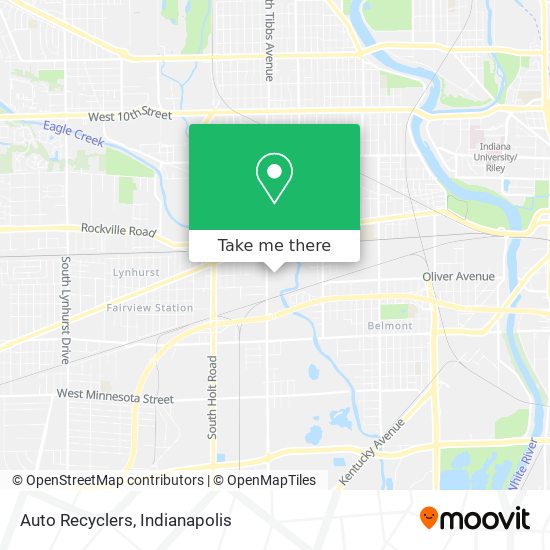 Auto Recyclers map