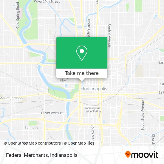 Federal Merchants map