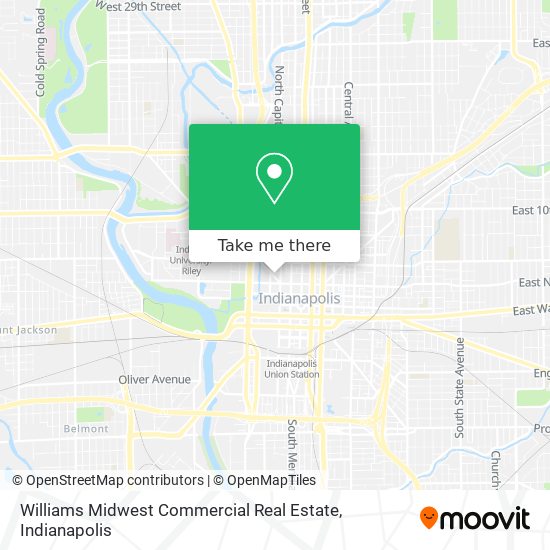 Williams Midwest Commercial Real Estate map