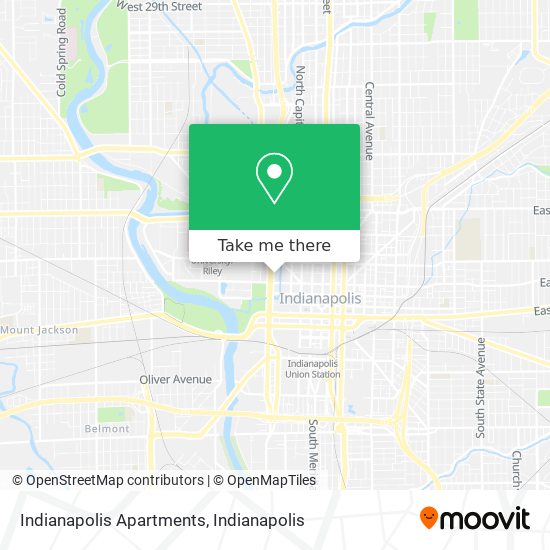 Mapa de Indianapolis Apartments