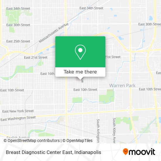 Breast Diagnostic Center East map
