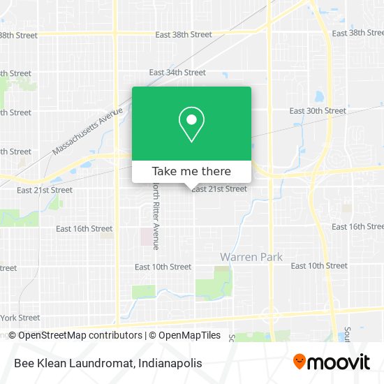 Mapa de Bee Klean Laundromat