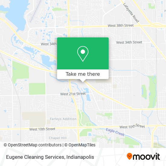 Mapa de Eugene Cleaning Services