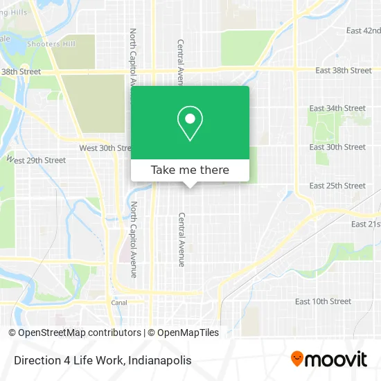 Direction 4 Life Work map