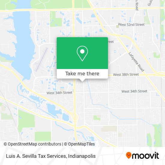 Mapa de Luis A. Sevilla Tax Services