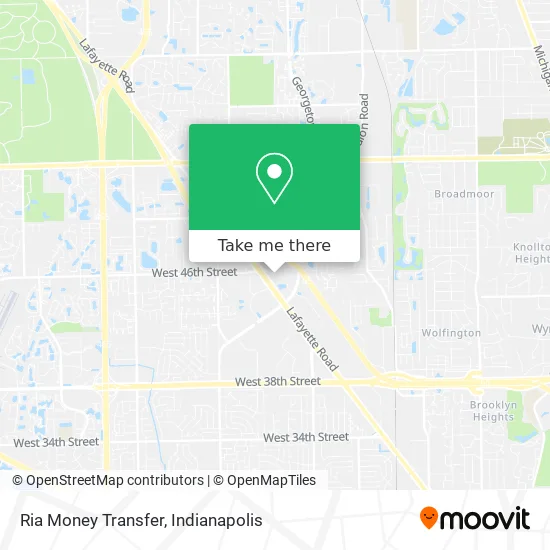 Ria Money Transfer map