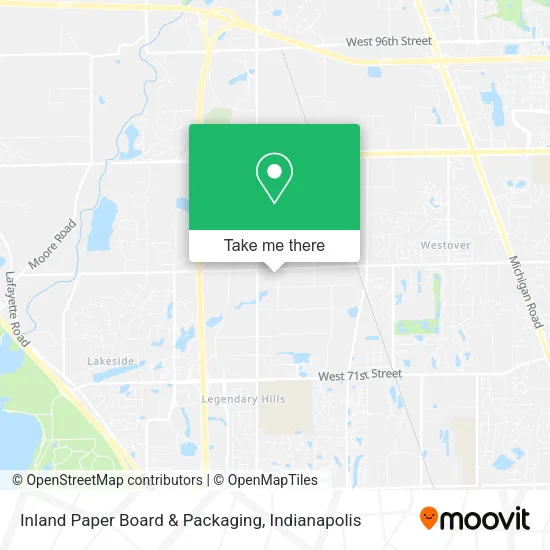 Inland Paper Board & Packaging map