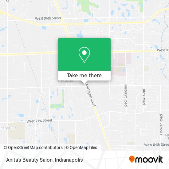 Anita's Beauty Salon map