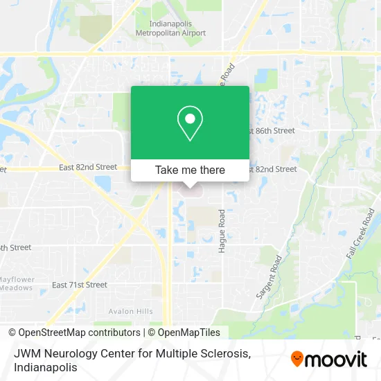 JWM Neurology Center for Multiple Sclerosis map