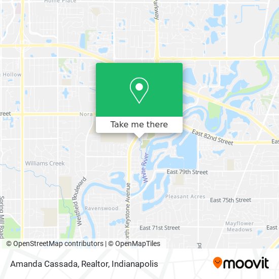 Amanda Cassada, Realtor map