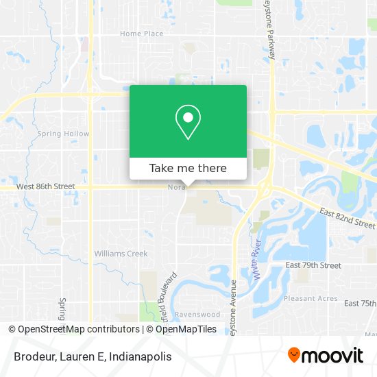 Mapa de Brodeur, Lauren E