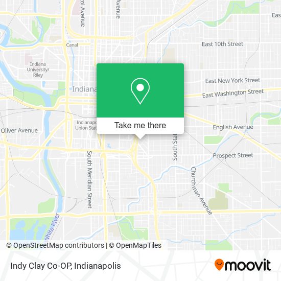 Indy Clay Co-OP map