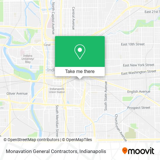 Monavation General Contractors map