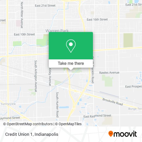 Credit Union 1 map