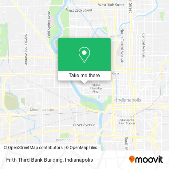 Fifth Third Bank Building map
