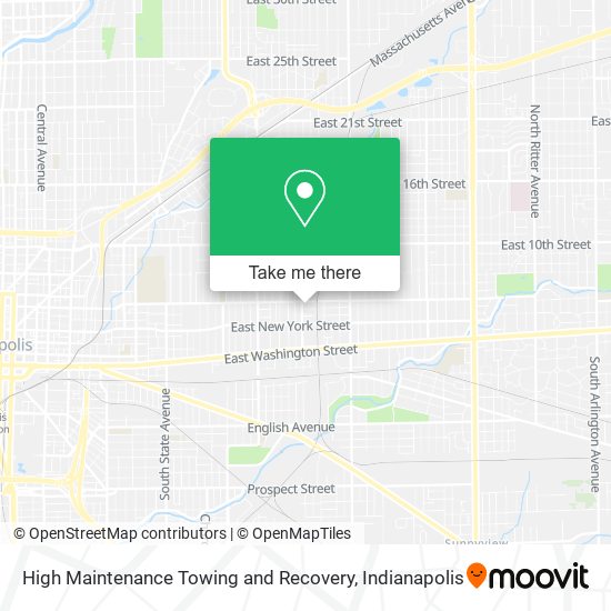 Mapa de High Maintenance Towing and Recovery