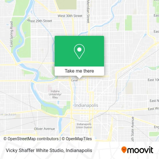 Vicky Shaffer White Studio map