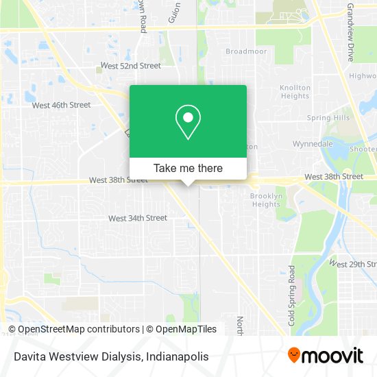 Davita Westview Dialysis map