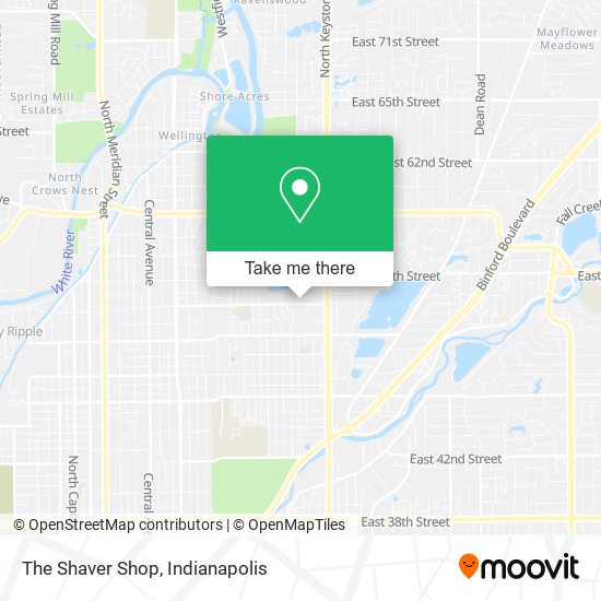 Mapa de The Shaver Shop