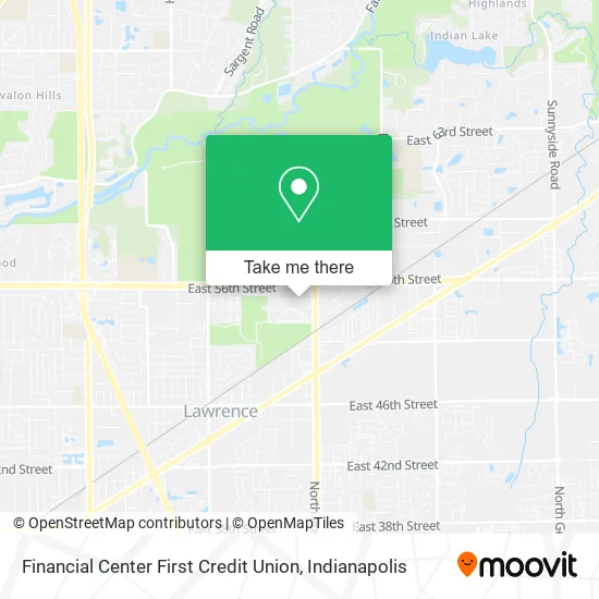 Financial Center First Credit Union map