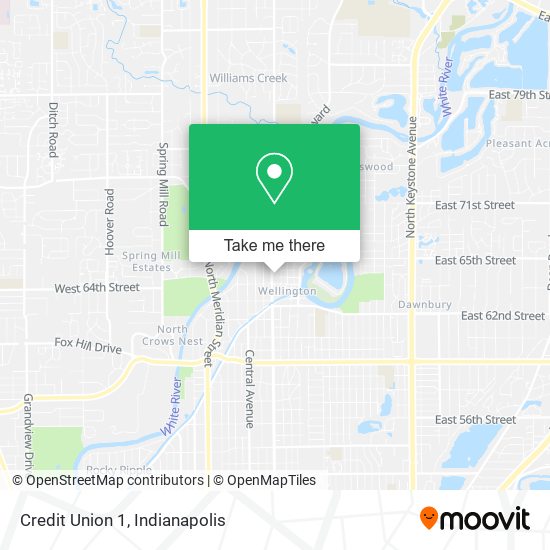 Credit Union 1 map