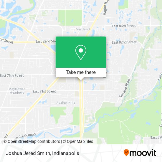 Joshua Jered Smith map