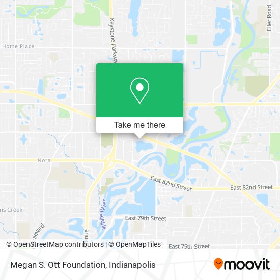 Megan S. Ott Foundation map