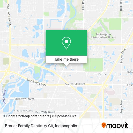 Brauer Family Dentistry Cit map