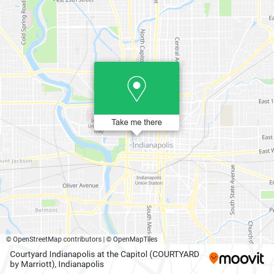 Courtyard Indianapolis at the Capitol (COURTYARD by Marriott) map