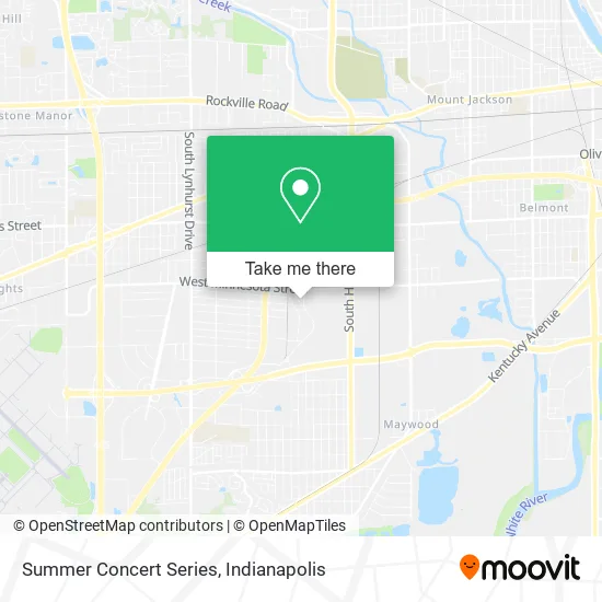 Summer Concert Series map
