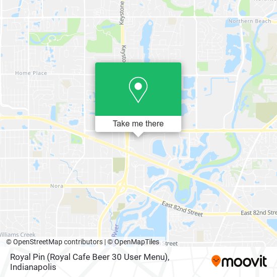 Royal Pin (Royal Cafe Beer 30 User Menu) map