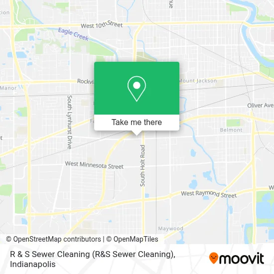 R & S Sewer Cleaning map