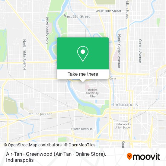 Mapa de Air-Tan - Greenwood (Air-Tan - Online Store)