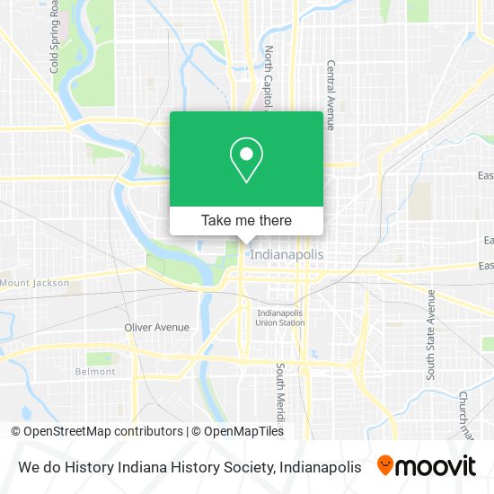 We do History Indiana History Society map