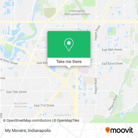 My Movers map