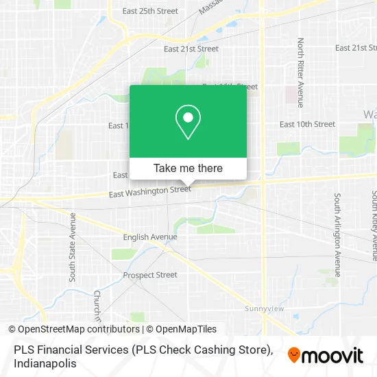 Mapa de PLS Financial Services (PLS Check Cashing Store)
