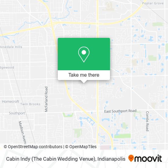 Cabin Indy (The Cabin Wedding Venue) map