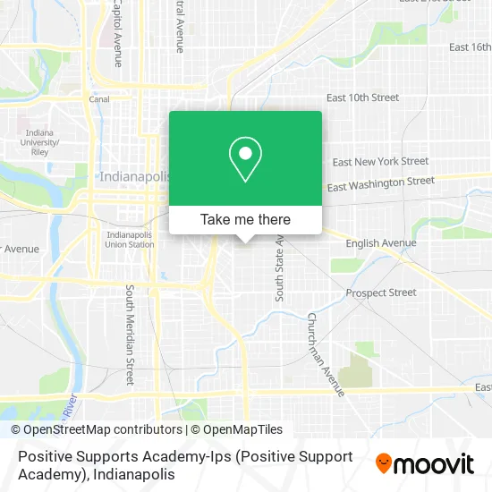 Positive Supports Academy-Ips (Positive Support Academy) map