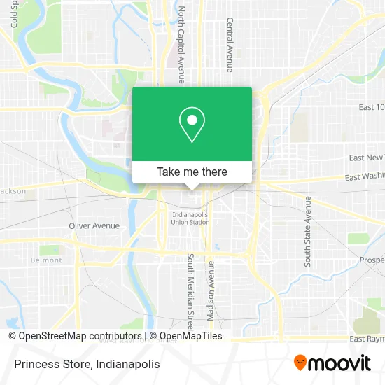 Princess Store map