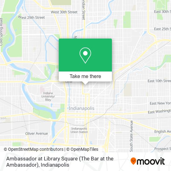 Mapa de Ambassador at Library Square (The Bar at the Ambassador)