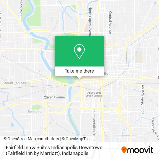 Fairfield Inn & Suites Indianapolis Downtown (Fairfield Inn by Marriott) map