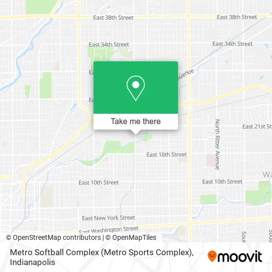 Metro Softball Complex (Metro Sports Complex) map