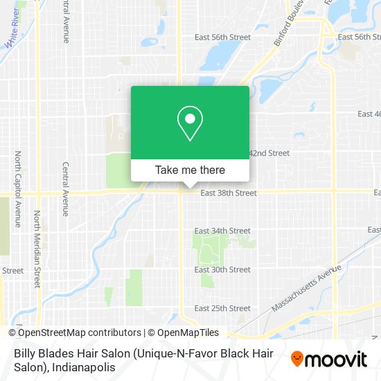 Mapa de Billy Blades Hair Salon (Unique-N-Favor Black Hair Salon)