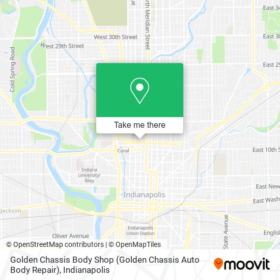 Golden Chassis Body Shop (Golden Chassis Auto Body Repair) map