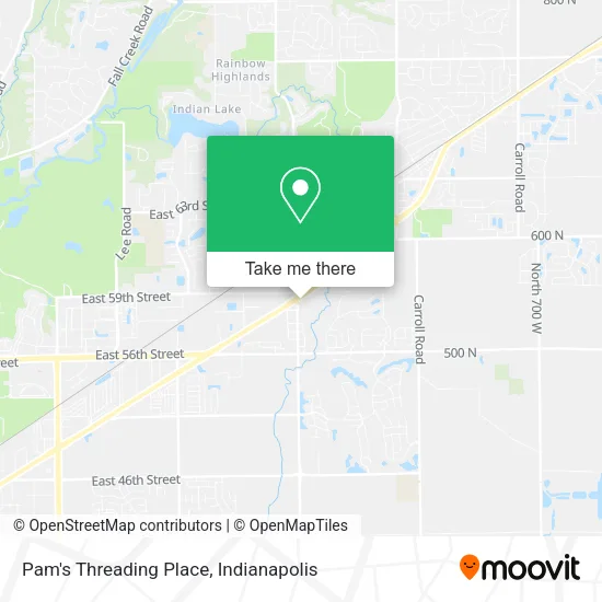 Mapa de Pam's Threading Place