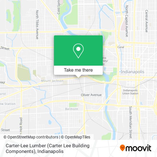 Mapa de Carter-Lee Lumber (Carter Lee Building Components)