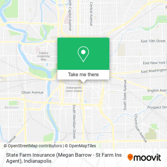 Mapa de State Farm Insurance (Megan Barrow - St Farm Ins Agent)