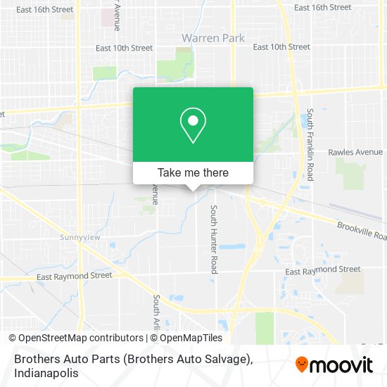 Mapa de Brothers Auto Parts (Brothers Auto Salvage)