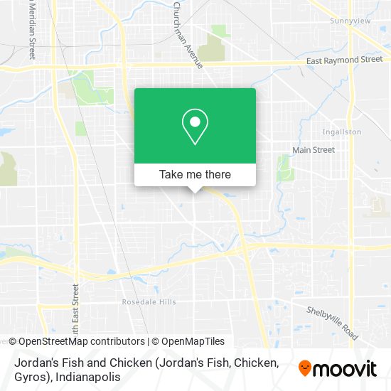 Jordan's Fish and Chicken (Jordan's Fish, Chicken, Gyros) map